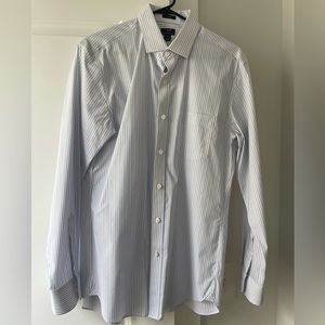 Mens J crew Thompson dress shirt size M 15-15.5 stretch wrinkle free